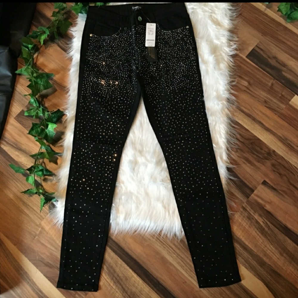Rhinestone jeans